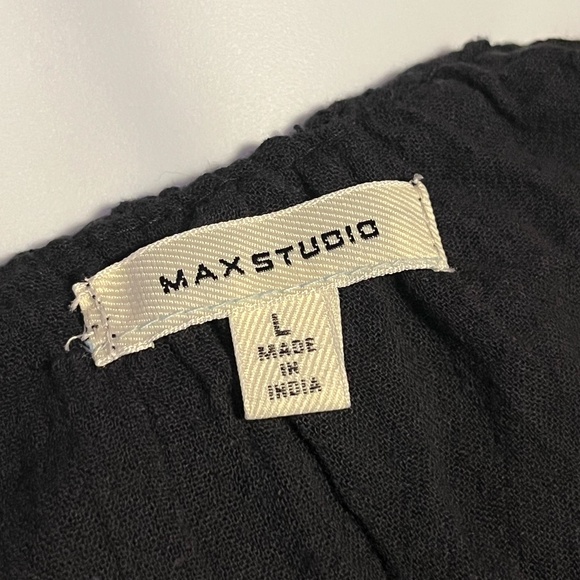 Max Studio Women's Ruffle Cami Bubble Top Large - Picture 9 of 9